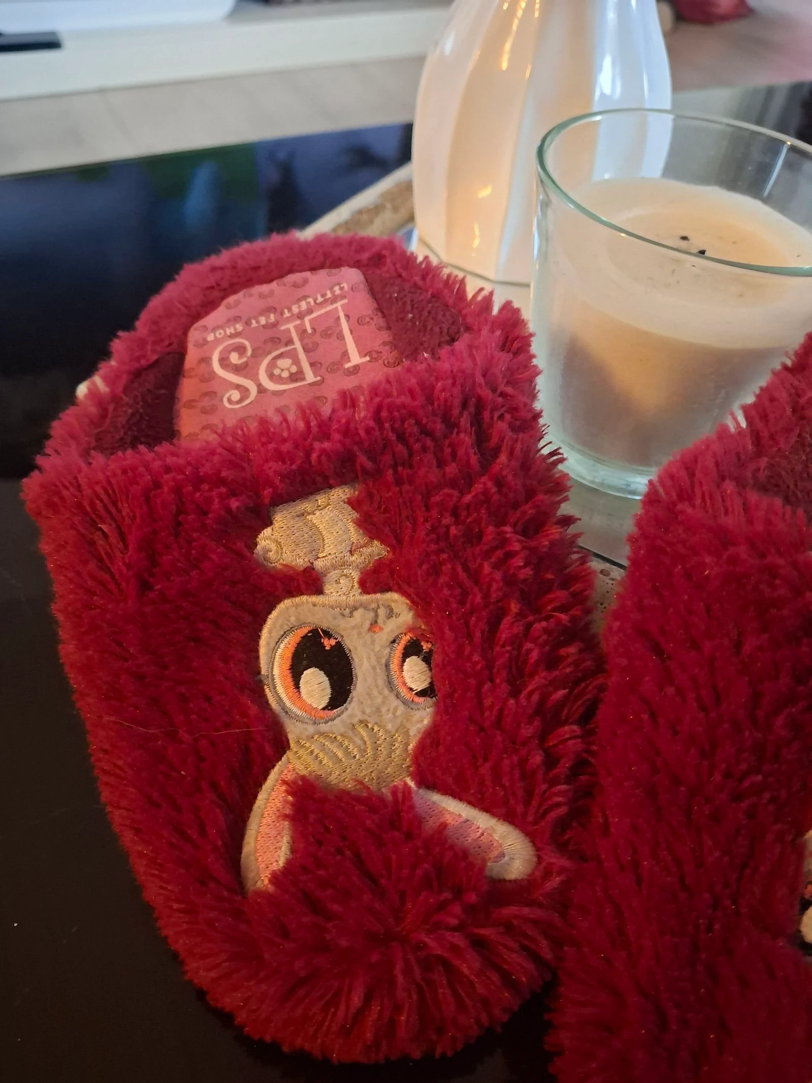 Soft Littlest Pet Shop Bordeaux Slippers Size 29 – photo 2
